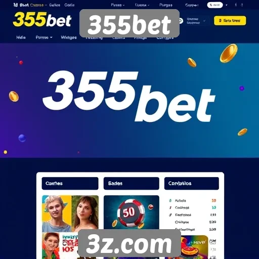 Acessibilidade e design do site 355bet