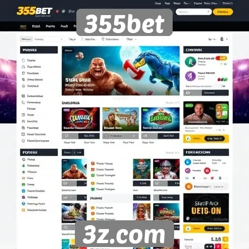 Interface do usuário e experiência de navegação no 355bet
